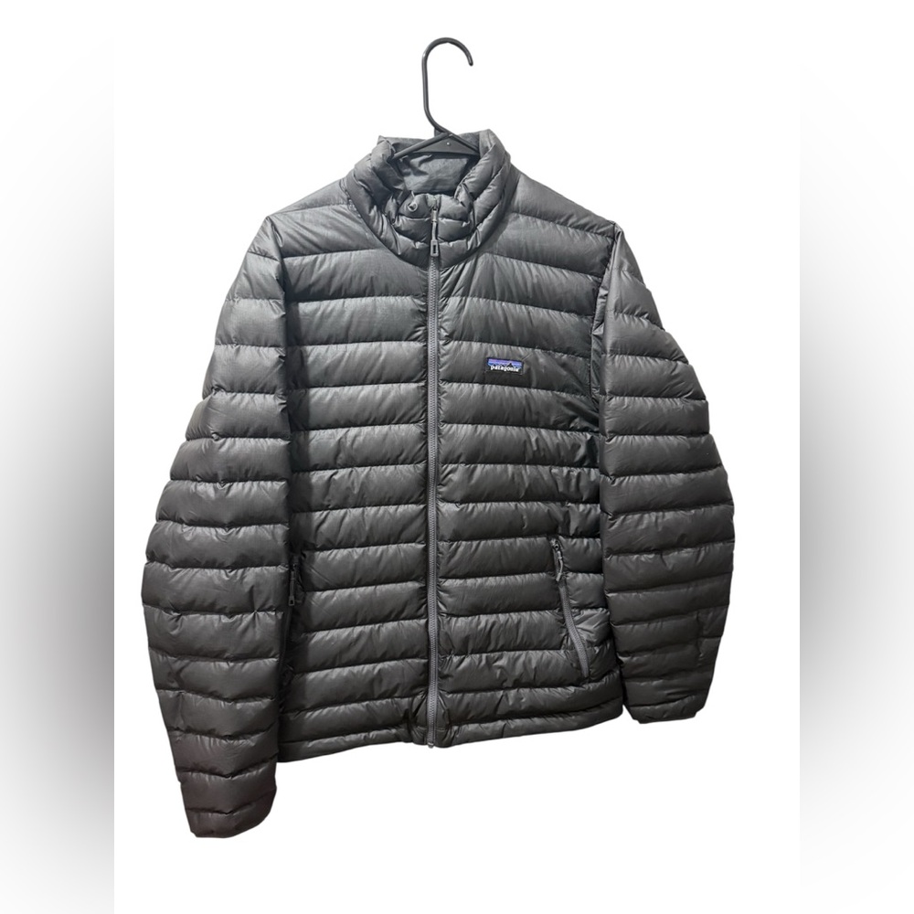 Patagonia Men’s Down Sweater Black Jacket Size Medium